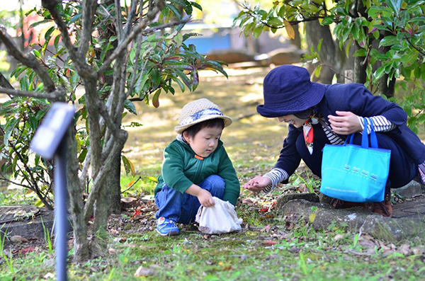 Từ 0 - 3 tuổi trẻ luôn được bà mẹ Nhật tạo điều kiện để bé quan sát, tiếp xúc với thiên nhiên nhiều hơn