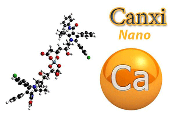 Canxi dạng nano giúp hấp thu gấp nhiều lần so với Canxi thường